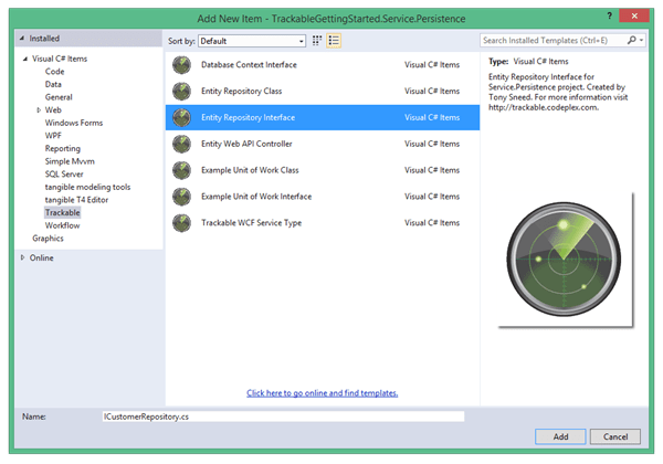 Entity-Repo-Interface