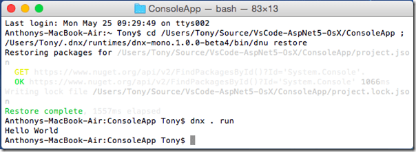 mac-console-hello-world mac-console-hello-world